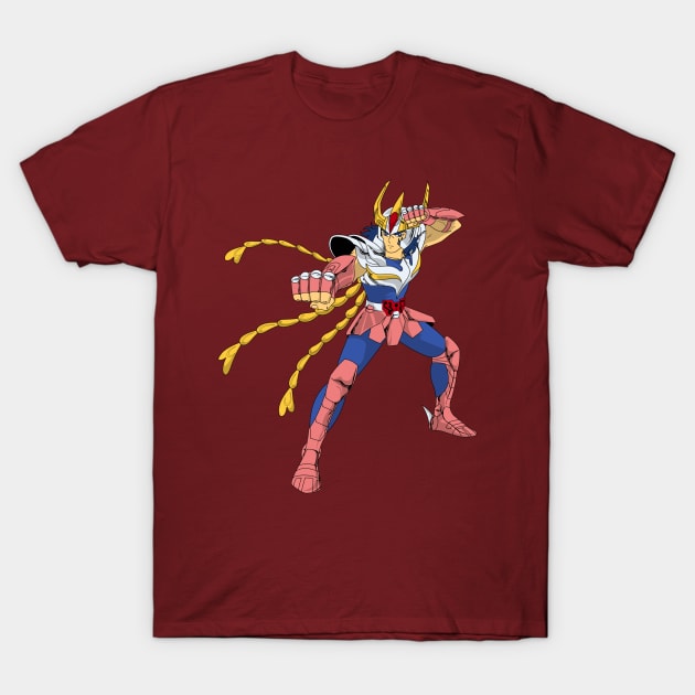 Saint Seiya - Ikki Phoenix T-Shirt by Nykos